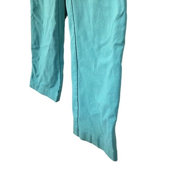 Chicos Easywear Womens Pull On Blue Stretch Tapered Leg Flat Front Pants 1 / M - Picture 12 of 16